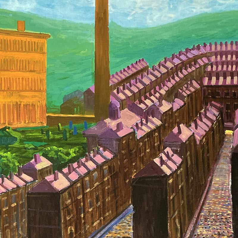 Salts Mill Poster by David Hockney