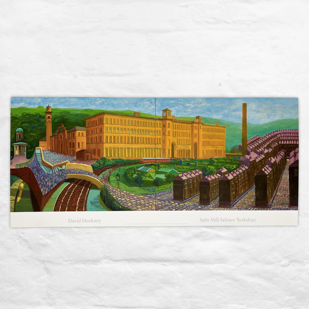 Salts Mill Poster by David Hockney