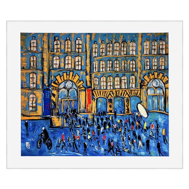 Today No. 1 (Salts Mill) Giclée Print by Kitty North - signed, numbered edition of 100