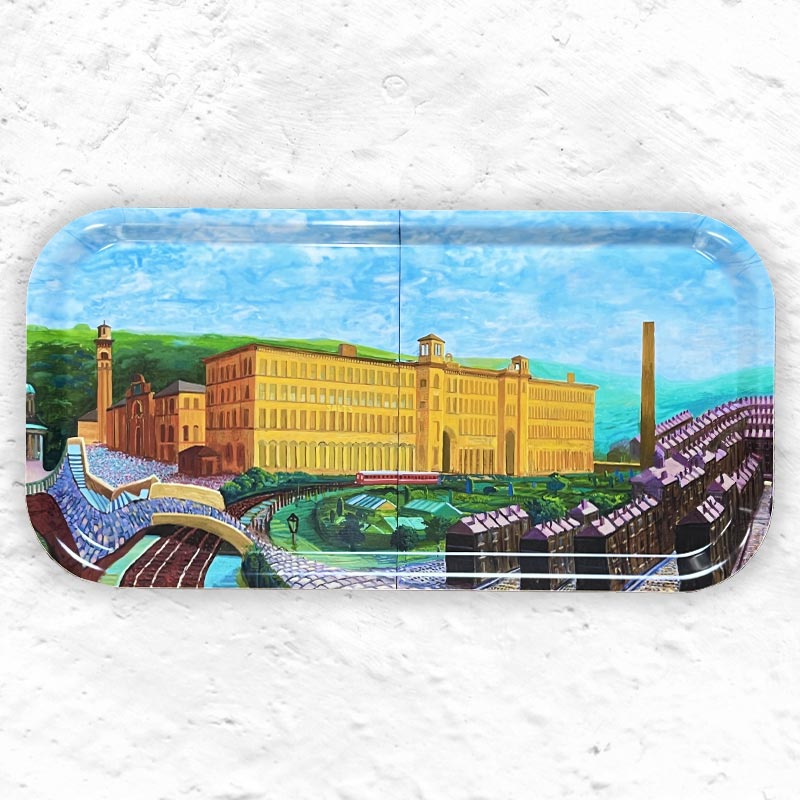 David Hockney Salts Mill, Saltaire, Yorkshire Tray