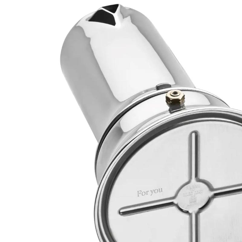 9090 Espresso Coffee Maker - 3 cup - des. Richard Sapper (1978) for Alessi