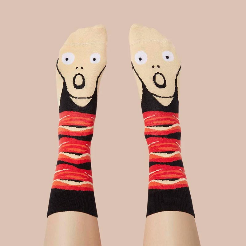 Screamy Ed Artists Socks
