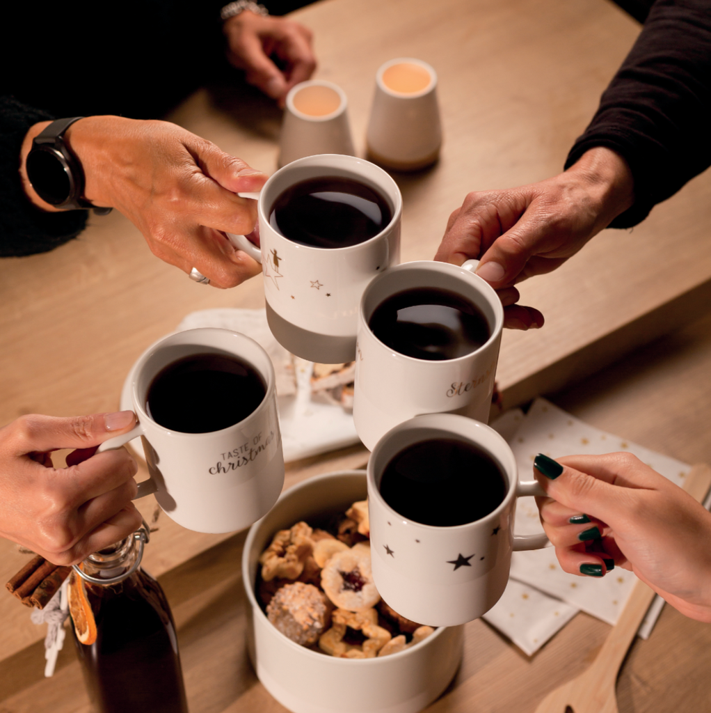 Silver star mug by Räder