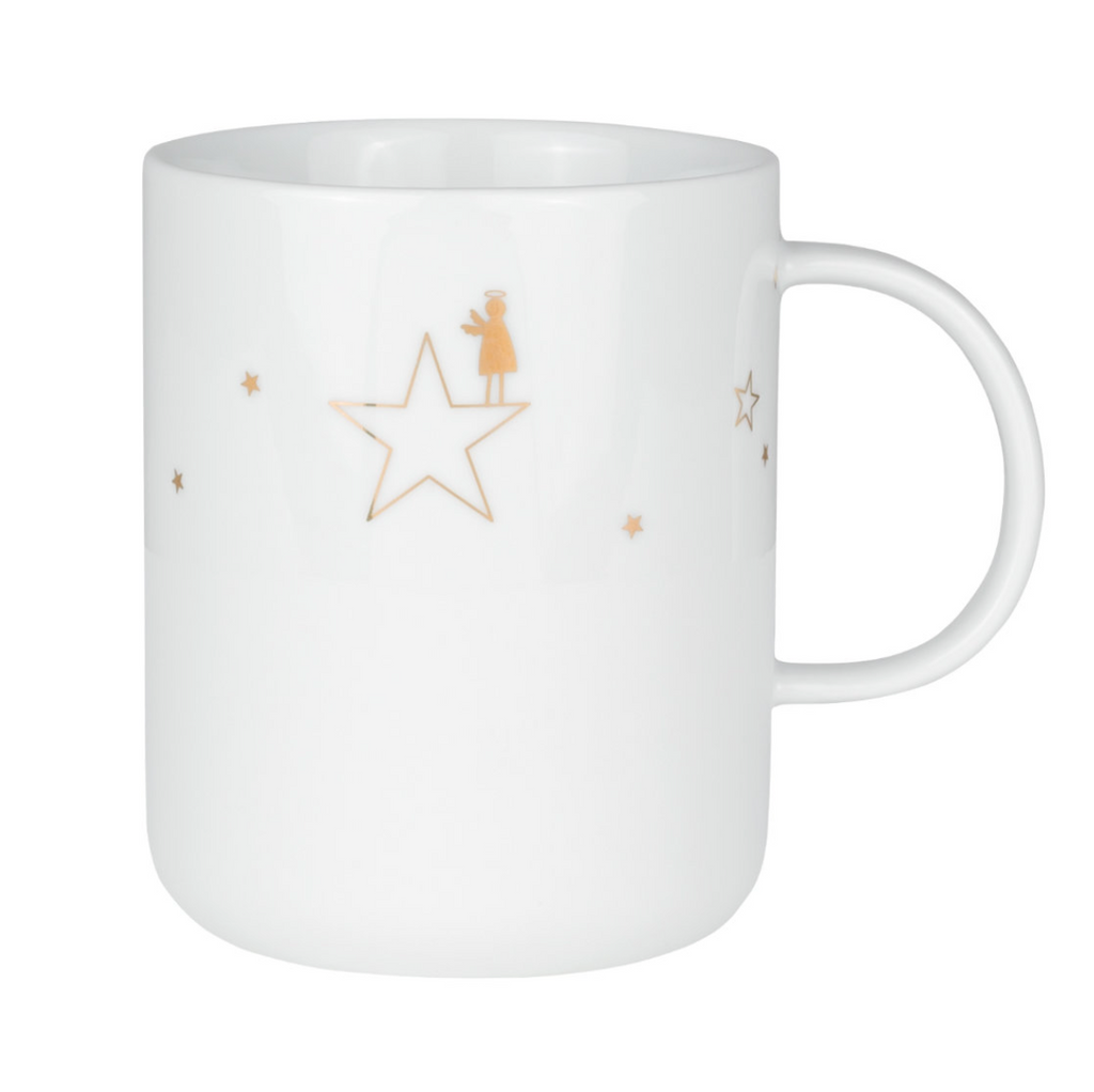 Golden angel mug by Räder