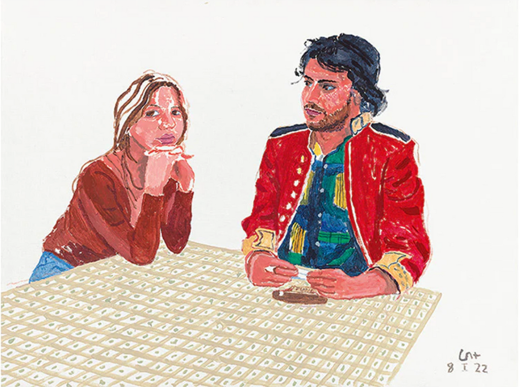 David Hockney: Normandy Portraits - hardback exhibition catalogue