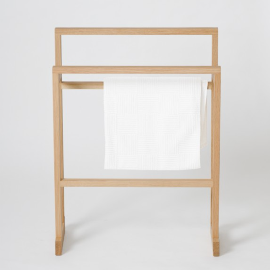 Mezza Towel Rail des. Lincoln Rivers (made by Wireworks)