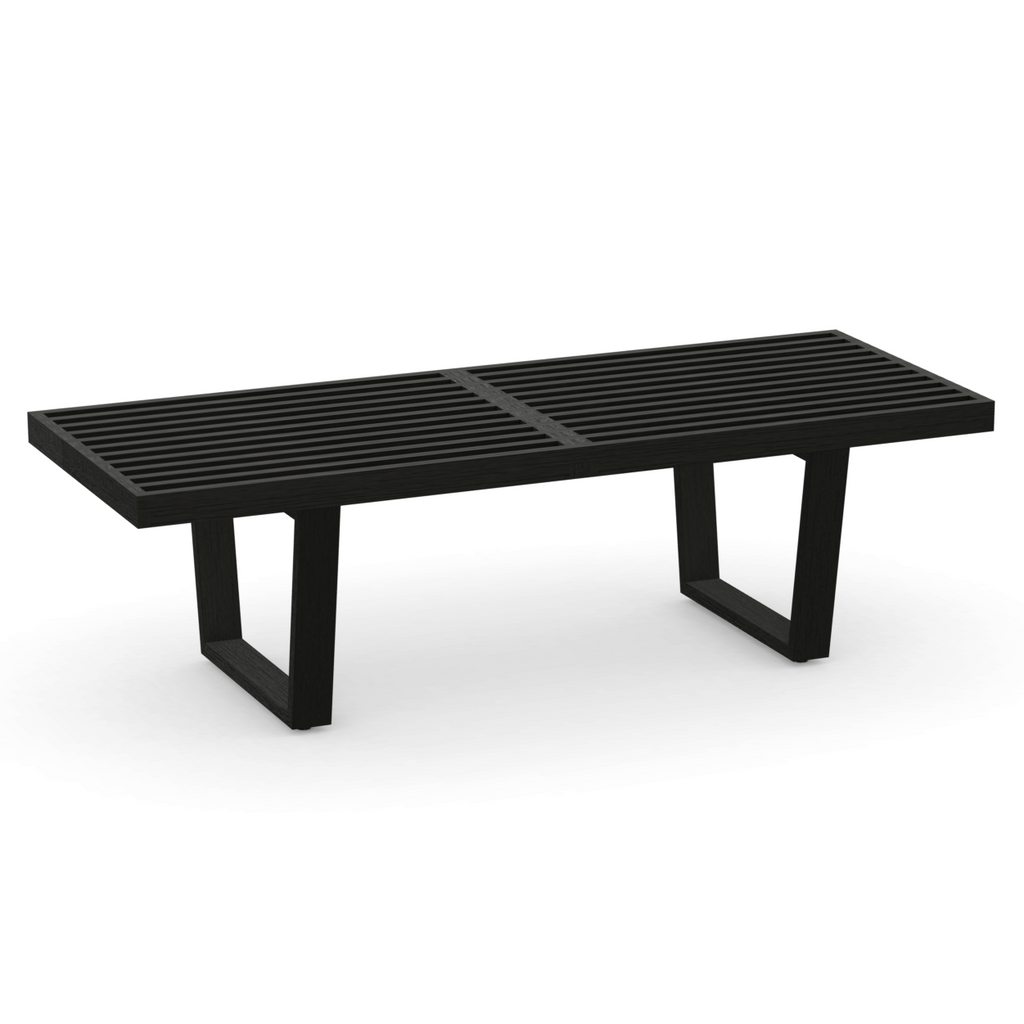 Nelson bench des. George Nelson - Black Ash (made by Vitra)