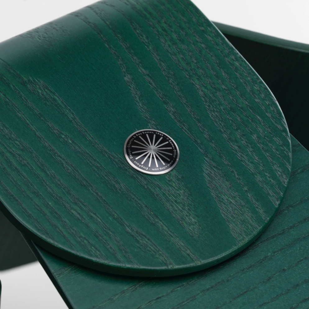 Eames Elephant - Special Edition Green-Stained Plywood- des. Charles and Ray Eames, 1945 (made by Vitra)