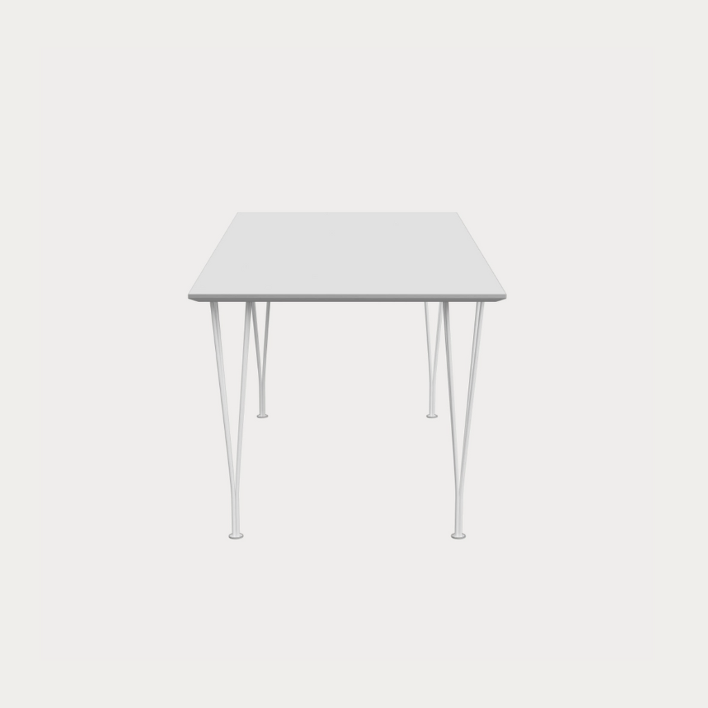 Span Leg Rectangular B638 Dining Table by Fritz Hansen