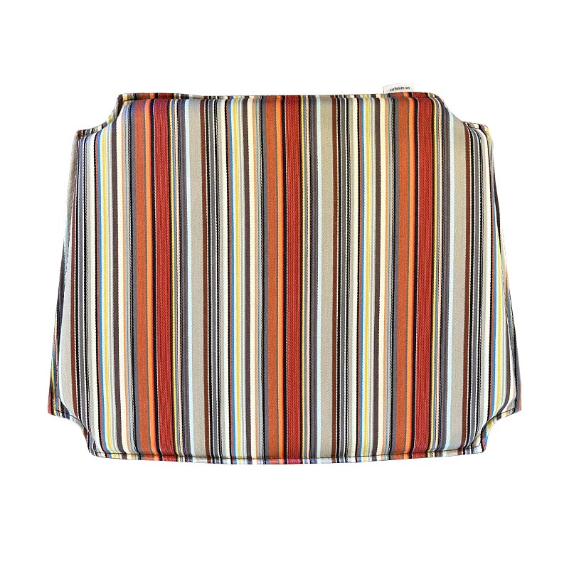 Limited Edition Paul Smith designed Maharam seat pad for the Carl Hansen CH24 Wishbone chair