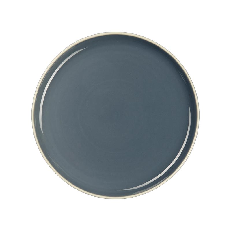 Semana Dessert Plate - 21cm - Sepia Blue - by ASA