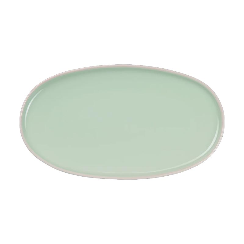 Semana Oval Platter - 28 x 16cm - Herb - by ASA
