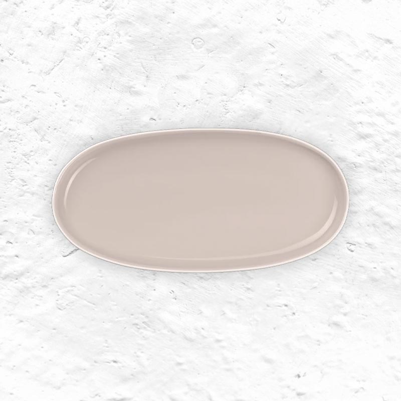Semana Oval Aperitif Plate - Tarama - by ASA