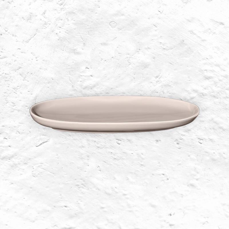 Semana Oval Aperitif Plate - Tarama - by ASA