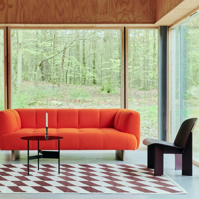 Shim Coffee Table - Low H44 - Black, des. Jonas Trampedach (made by HAY)