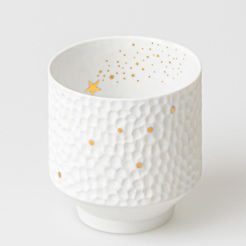 Tea Light Holder - "Shooting Stars" - by Räder