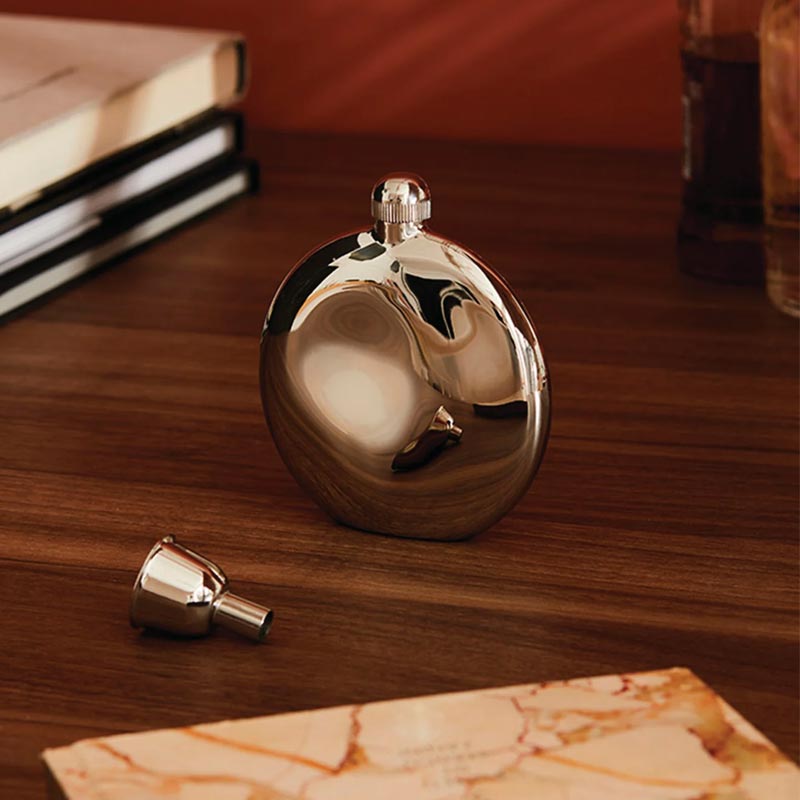 Shot Hip Flask, des. LPWK & Paolo Gerosa for Alessi