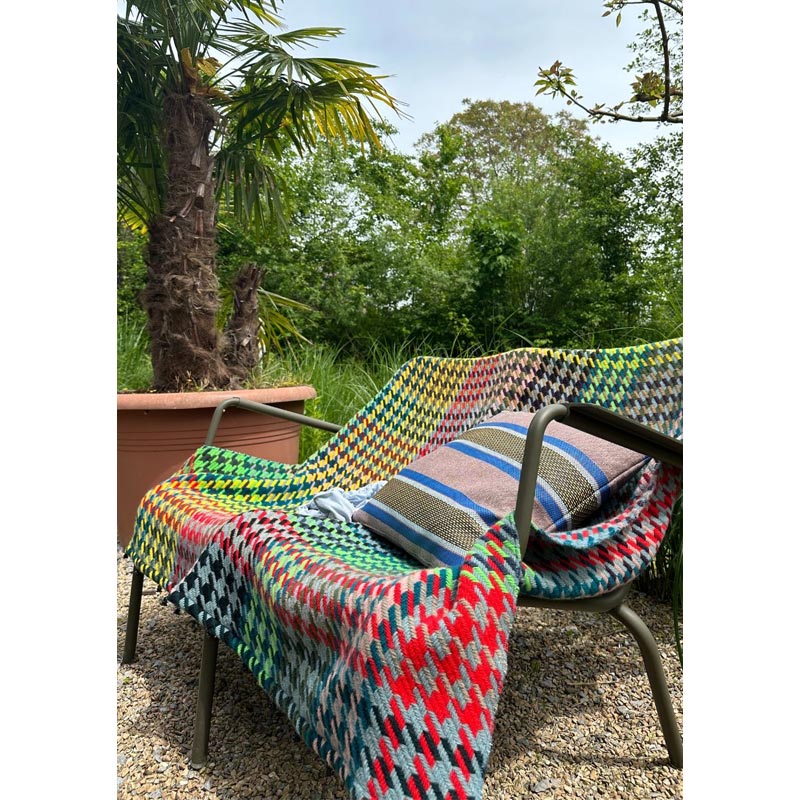 'Siesta' Tweed Wool Blanket, by Michele Rondelli