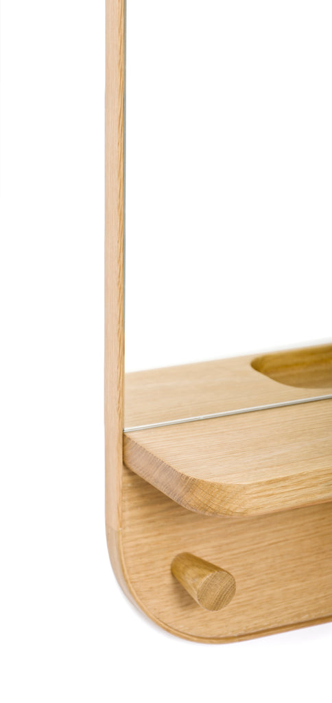 Silent Butler Storage Mirror des. Lincoln Rivers for Wireworks