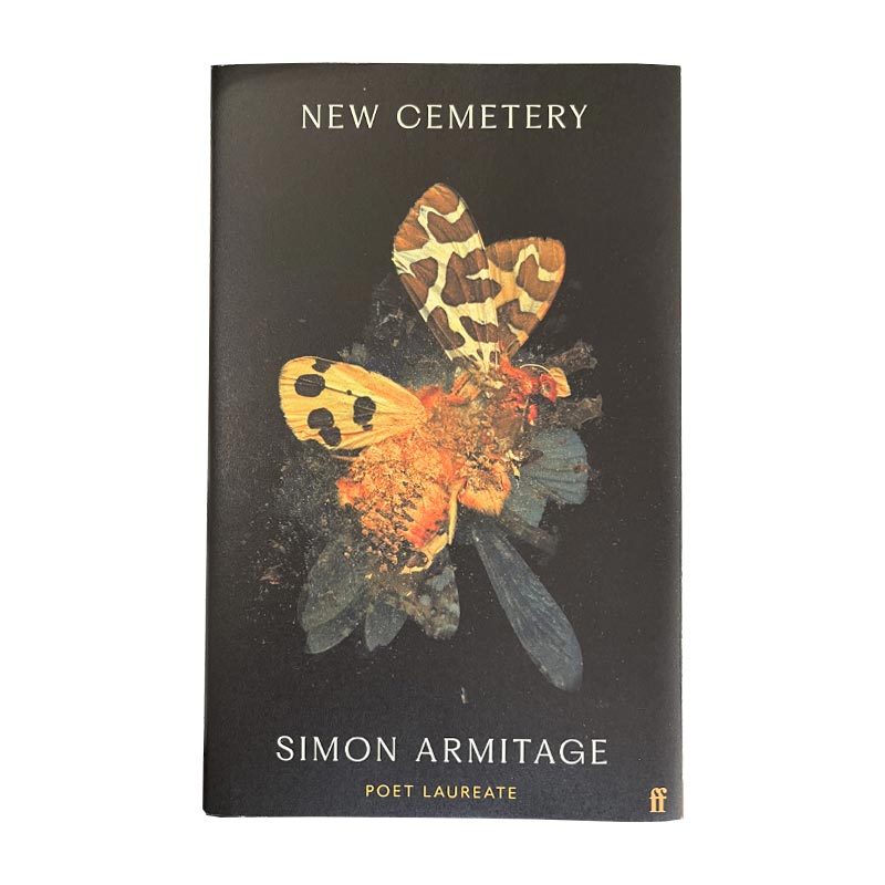 New Cemetery by Simon Armitage - signed 1st edition hardback, exclusive indie edition