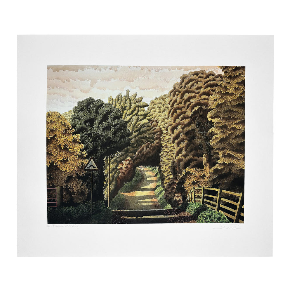 Towards Mickley - Signed Limited Edition Print by Simon Palmer