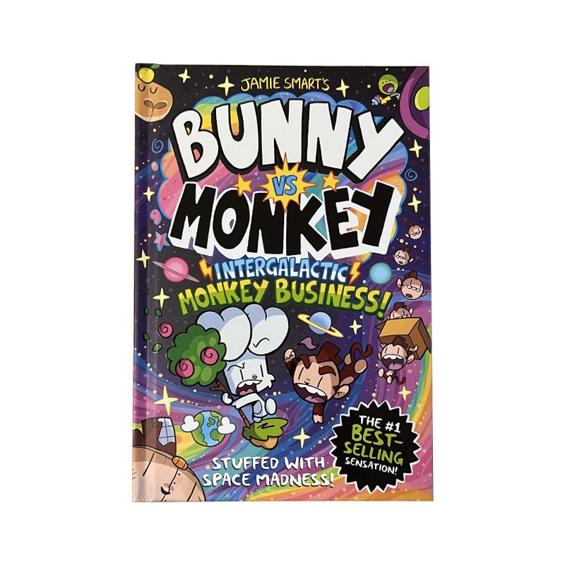 Bunny vs Monkey: Intergalactic Monkey Business! (Hardback): SIGNED by Jamie Smart