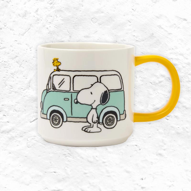 Peanuts "Happy Camper" Mug, Magpie x Peanuts