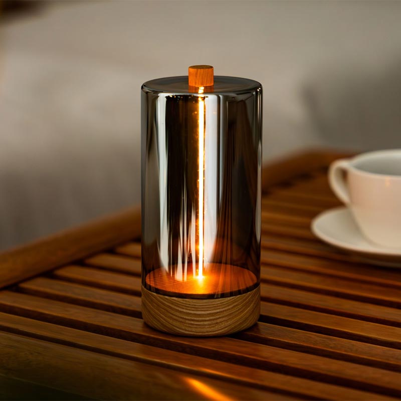 Solis Drift Light - White Ash Wood - by Gingko