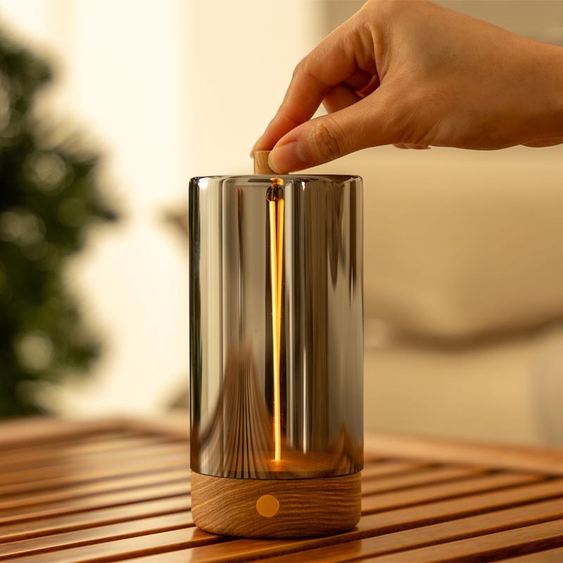 Solis Drift Light - White Ash Wood - by Gingko