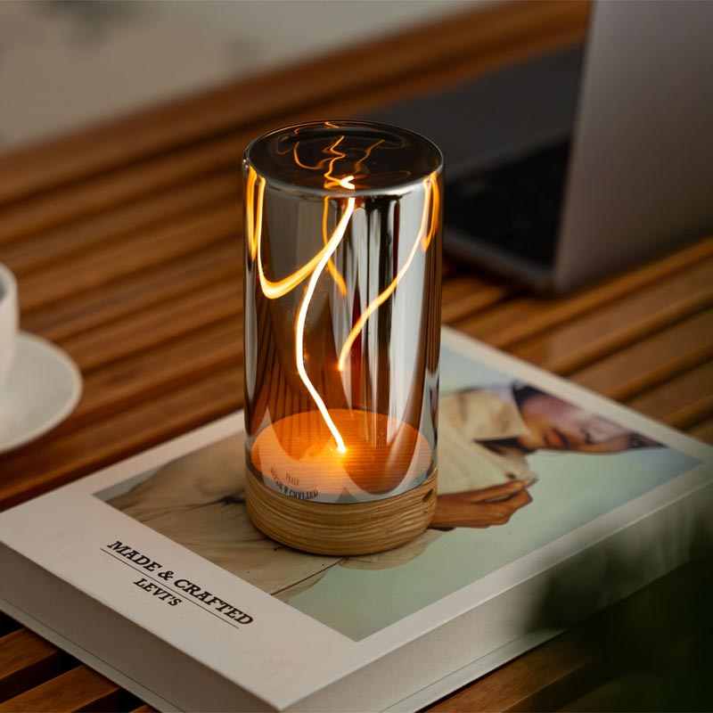 Solis Drift Light - White Ash Wood - by Gingko