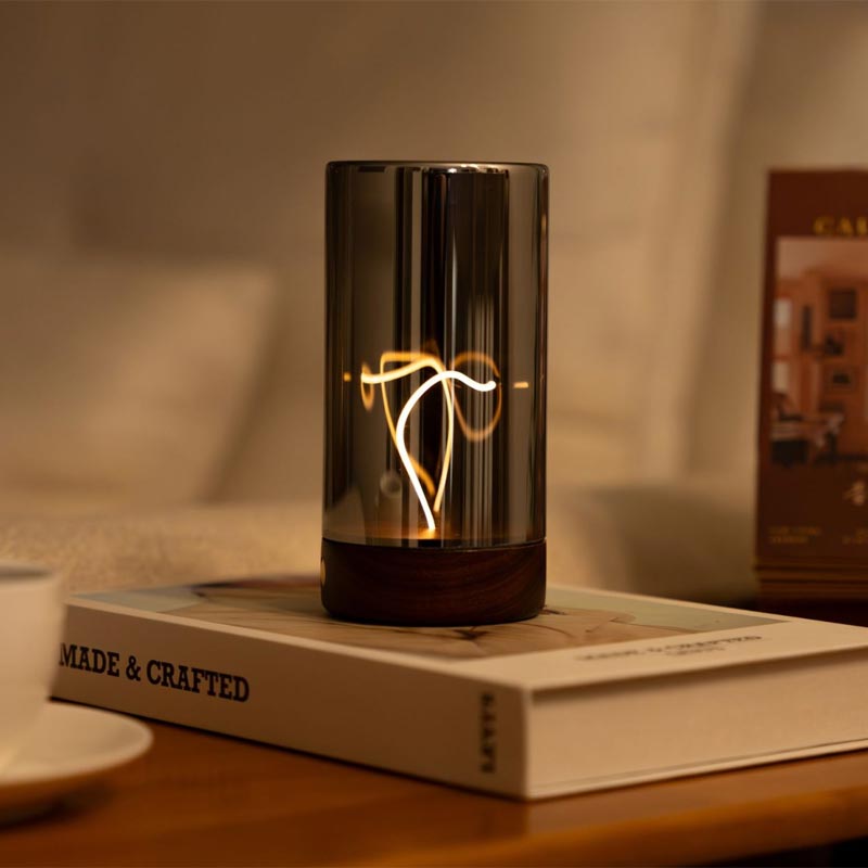 Solis Drift Light - American Walnut - by Gingko