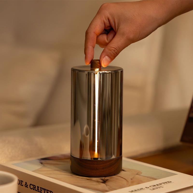 Solis Drift Light - American Walnut - by Gingko