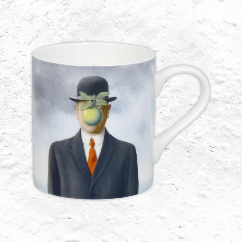 René Magritte The Son of Man Bone China Mug