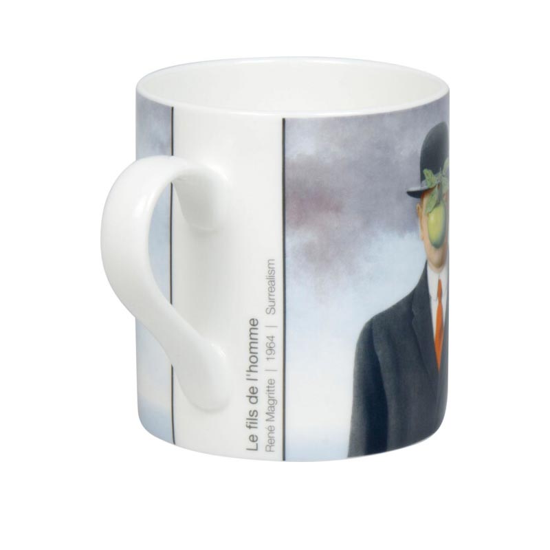 René Magritte The Son of Man Bone China Mug