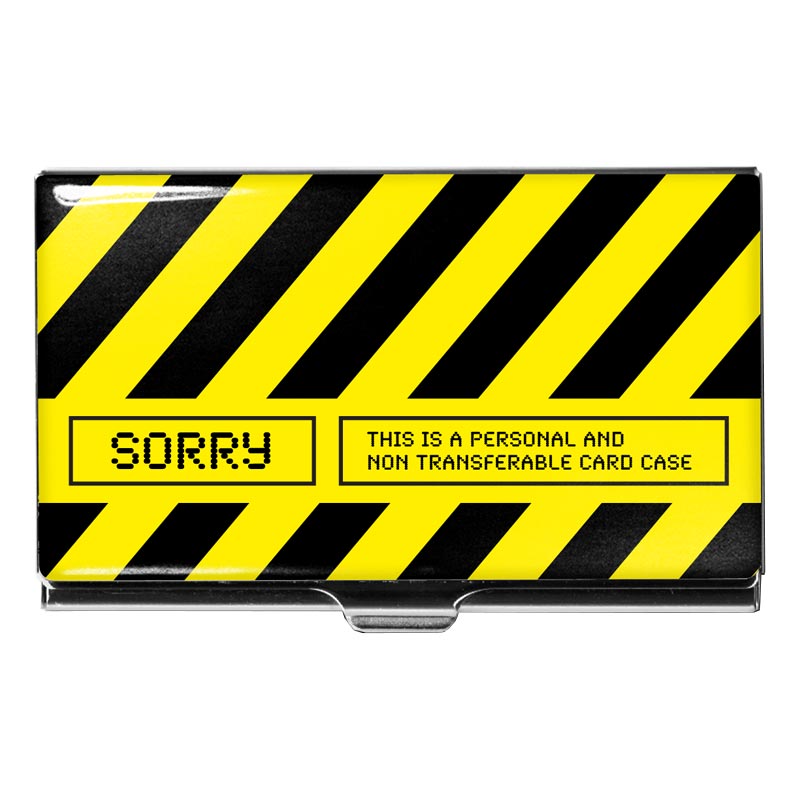 Sorry Card Case, des. Emiliana Design for ACME