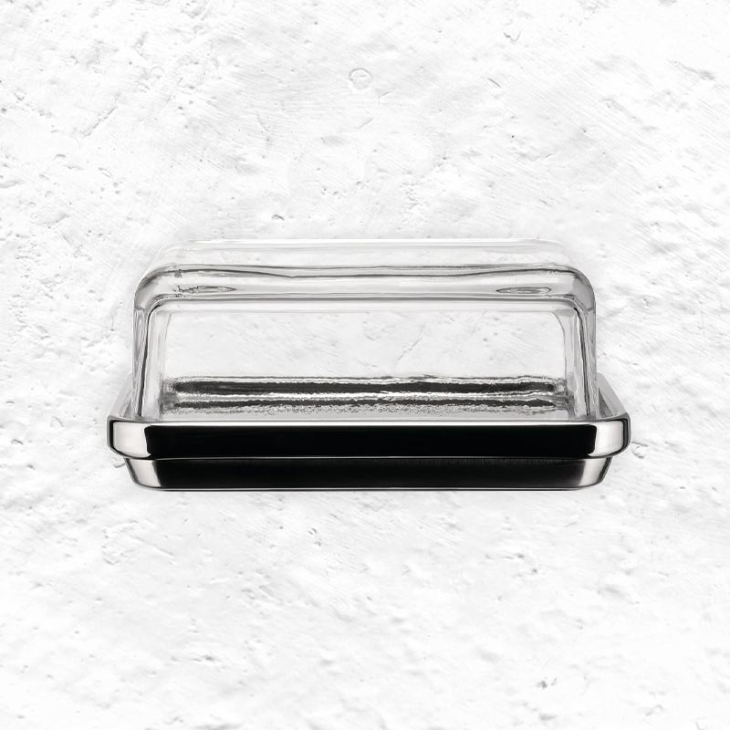 Butter dish - ES03 - des. Ettore Sottsass for Alessi