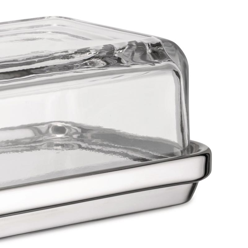 Butter dish - ES03 - des. Ettore Sottsass for Alessi