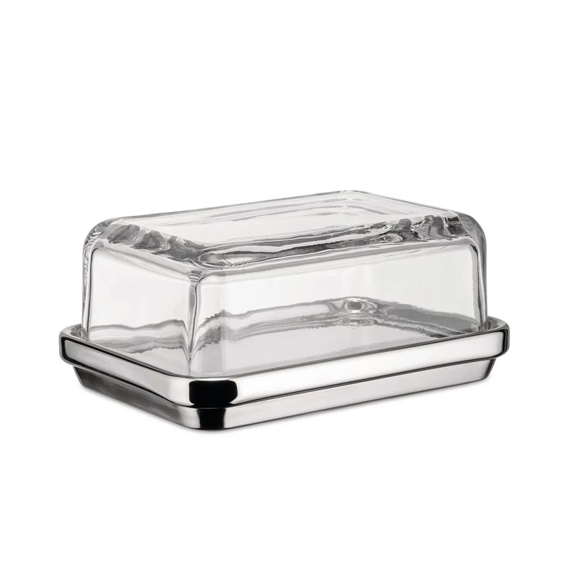 Butter dish - ES03 - des. Ettore Sottsass for Alessi