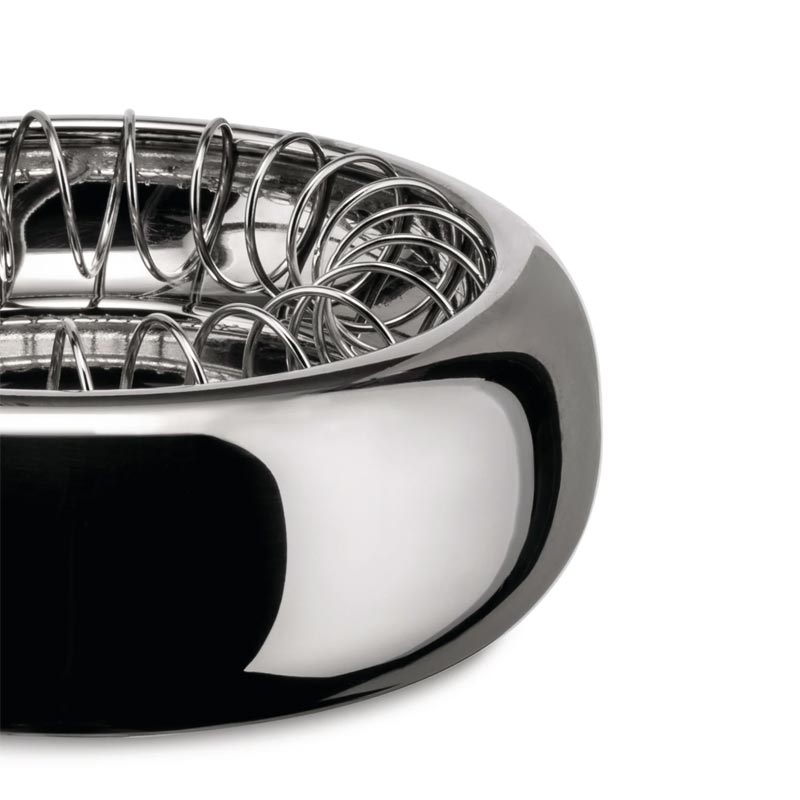 Spirale Ashtray - 16cm - des. Achille Castiglioni, 1970 for Alessi