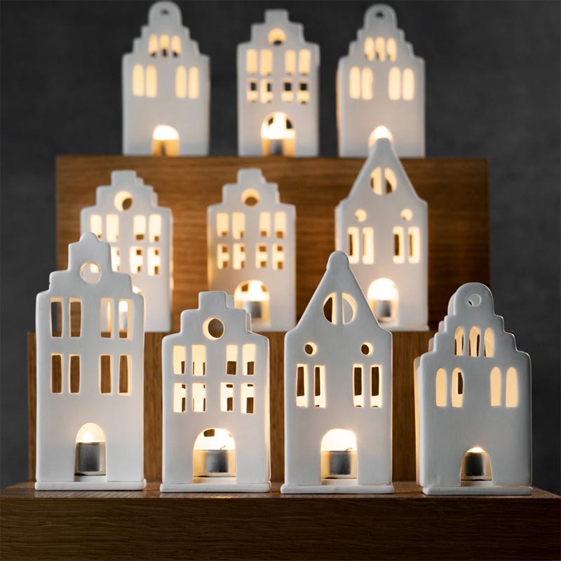 Tea Light House - Mini, Town House - by Räder