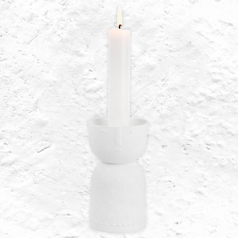 Stella Porcelain Candle Holder