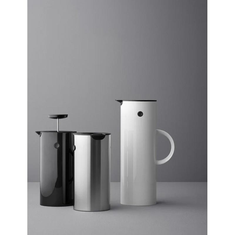 EM77 French Press - Black, 1 litre - des. Erik Magnussen for Stelton