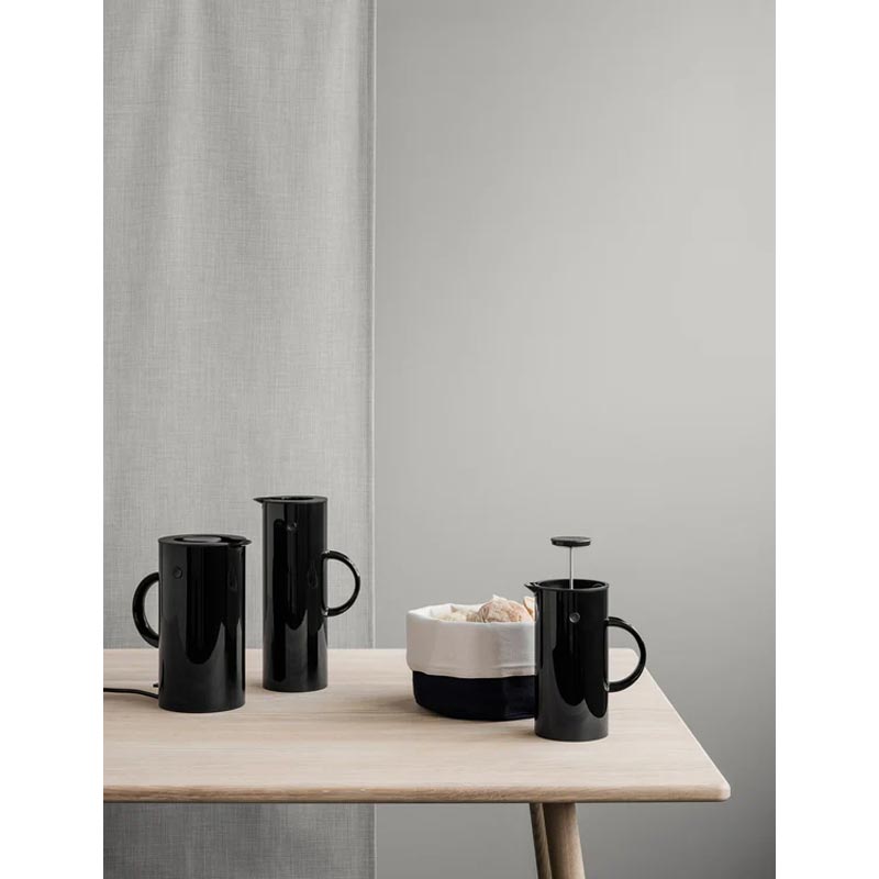 EM77 French Press - Black, 1 litre - des. Erik Magnussen for Stelton
