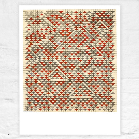 Study for Camino Real poster by Anni Albers