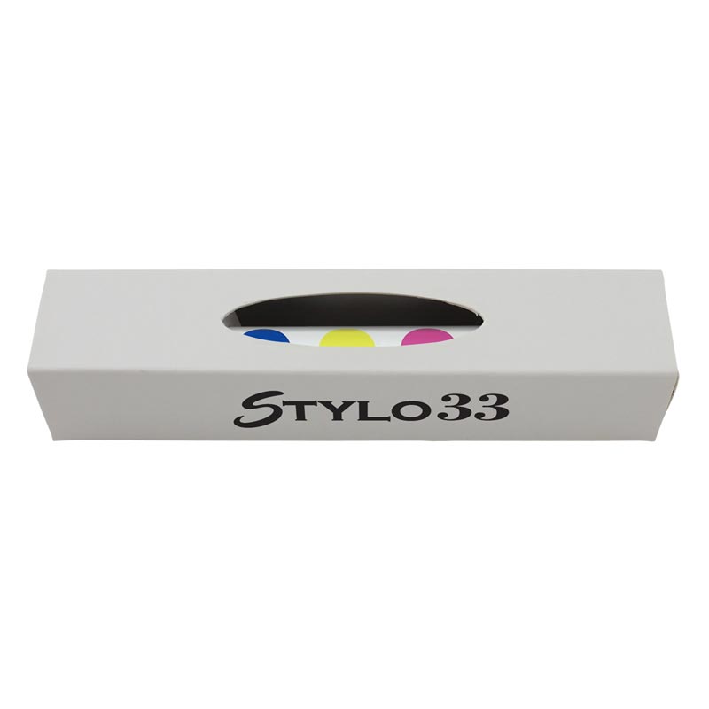 Acme Stylo 33 retractable rollerball: Big Dots