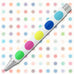 Acme Stylo 33 retractable rollerball: Big Dots