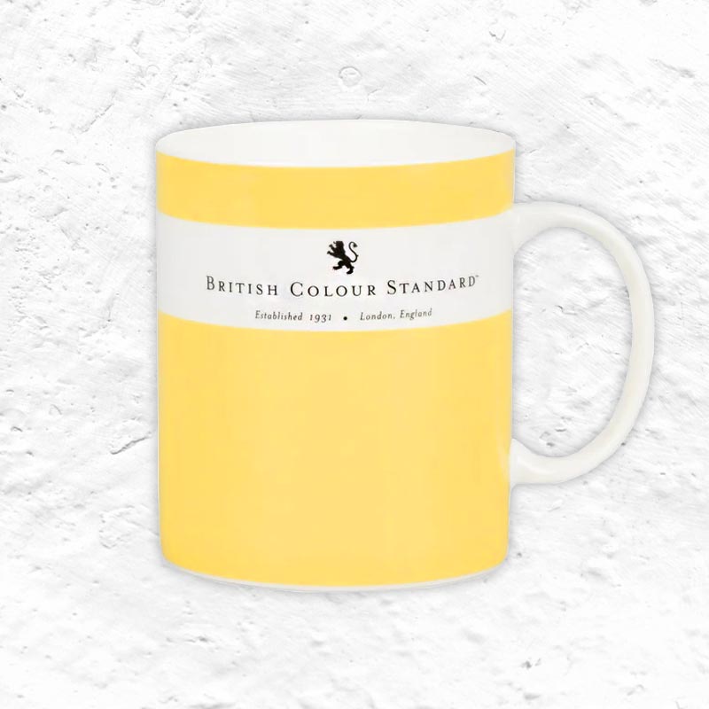 British Colour Standard Mug - Sulphur Yellow