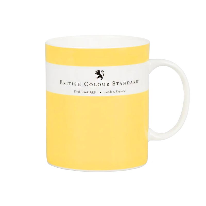 British Colour Standard Mug - Sulphur Yellow