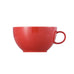 Sunny Day Cappuccino Cup & Saucer - Red - by Thomas Porcelain
