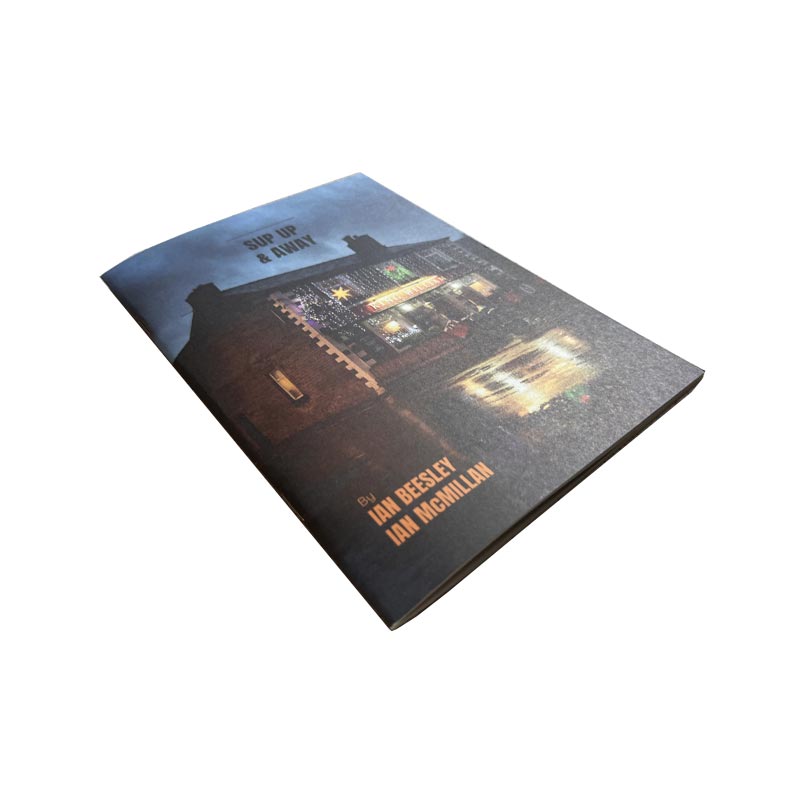 Sup Up & Away Chapbook by Ian Beesley and Ian McMillan - exclusive